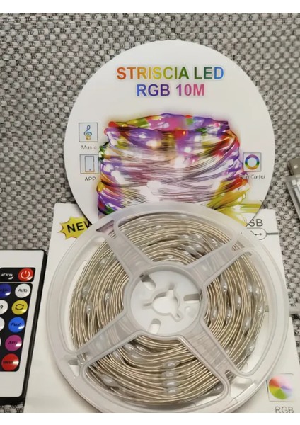 10 Metre, LED Şerit, USB Bağlantılı, Kumandalı, Ambiyans Işığı SDR-LED-109 (2818) indirimleri