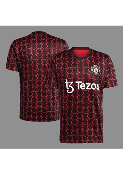 Manchester/united 2024-25 Yeni Sezon Maç Önü Yetişkin Isınma Forması modelleri
