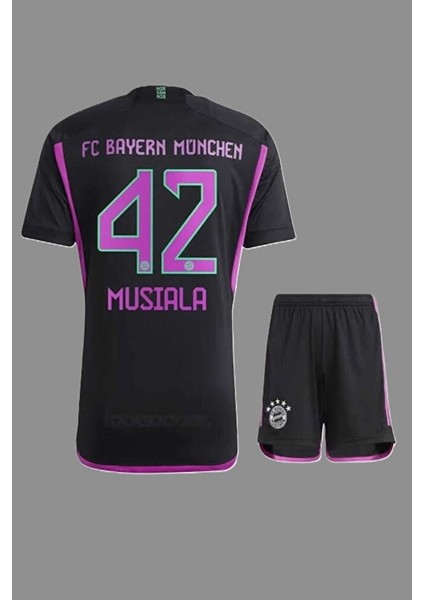 J,a,m,a,l, M,u,s,i,a,l,a, 2023-24 Sezonu Bayern M,ü,n,i,h, Çocuk Forması 4'lü Set