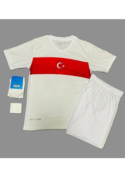 Ferdi Kadıoğlu Türkiye Milli Takımı Euro 2024 Iç Saha Taraftar Çocuk Forması 4'lü Set fiyatları