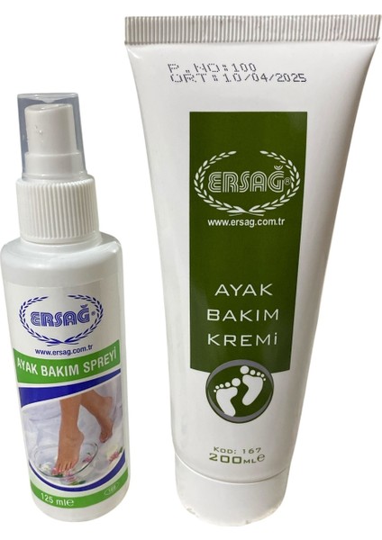 Ayak Bakım 200ML + Ayak Bakım Spreyi (Özel Set)