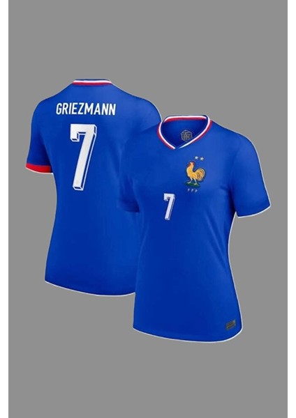 Fransa K,y,l,i,a,n, M,b,a,p,p,e, Euro 2024 Mavi Ics Aha Forması
