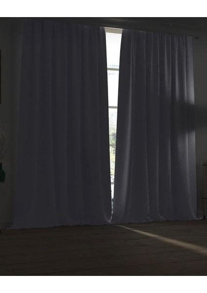 Blackout Gri Fon Perde Işık Geçirmez Pilesiz Güneşlik Fon, Gri Fon, Perde, Tül, fiyatları