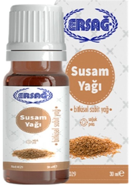 Susam Yağı 30ML(LÜTFEN Kullanım Şeklini Okuyunuz)Resmi Distribütör Ürünü