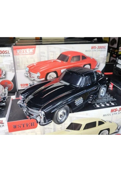 WS-300SL Klasik Benz Model 10W Bluetooth Hoparlör Fm Radyo USB (2818) fiyatları
