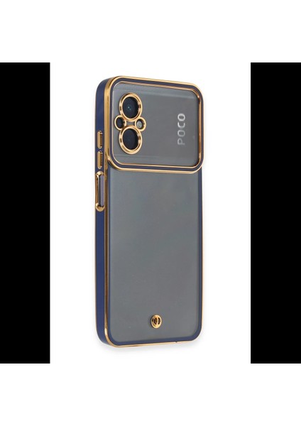 Xiaomi Poco M5 Kılıf Liva Lens Silikon