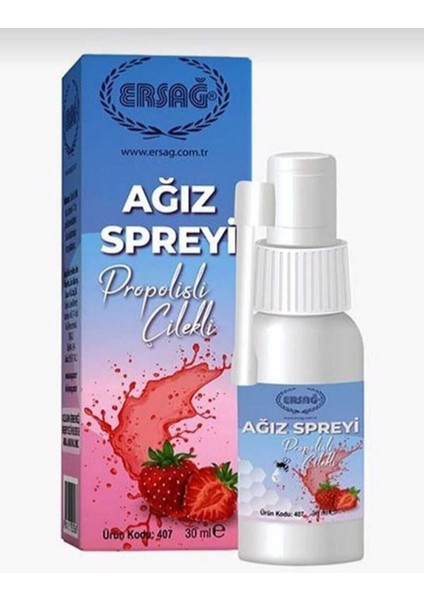 Ersağ Ağız Spreyi Propolisli 30 ml