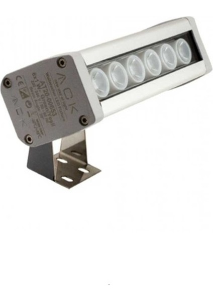 6x1 W 3000K IP65 18CM LED Wallwasher