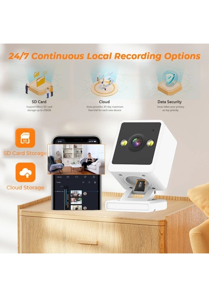 Blic Blm-45 2MP Full Hd Akıllı Wi-Fi Ip Kamera / Dahili Mikrofon ve Hoparlör (Çift Yönlü Ses) / İç Ortam Bebek Güvenlik Kamera Sistemi fiyatları