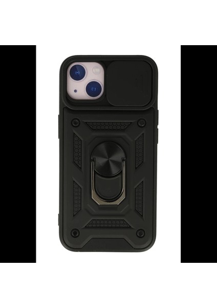 iPhone 13 Kılıf Pars Lens Yüzüklü Silikon