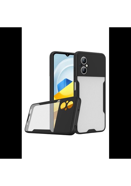 Xiaomi Poco M5 Kılıf Platin Silikon