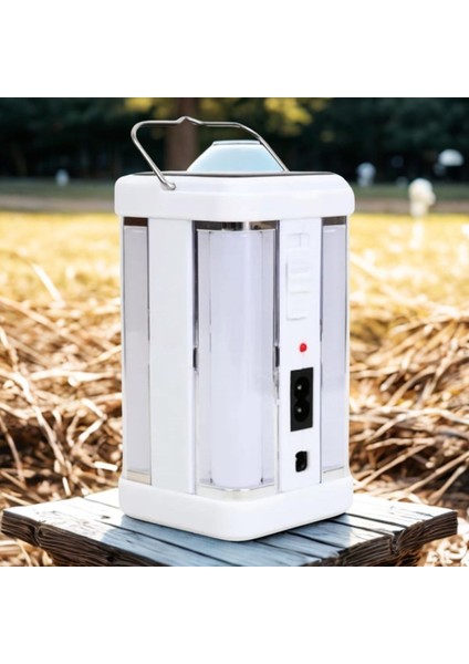 Güneş Enerjili Şarjlı Işık 1200MAH Yeniden Şarj Edilebilir Batarya (2818) fırsatları