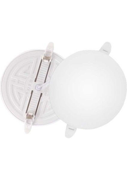 18 W Çerçevesiz Yuvarlak LED Panel 3000K Ayarlanabilir - S.a