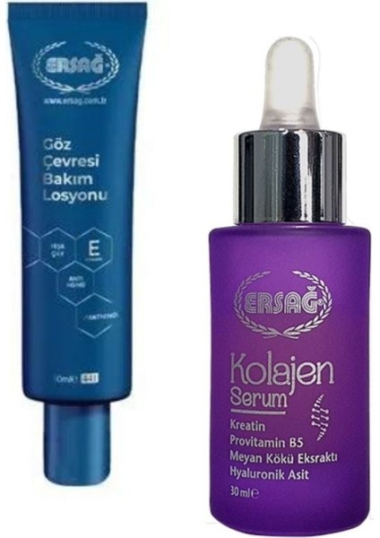 Göz Çevresi Bakım Losyonu & Kolajen Serum 30 ml