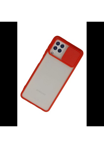 Samsung Galaxy A22 Kılıf Palm Buzlu Kamera Sürgülü Silikon modelleri