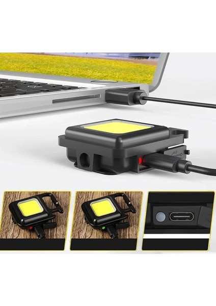 Mini Taşınabilir LED Çok Fonksiyonlu Fener (2818) fiyatları