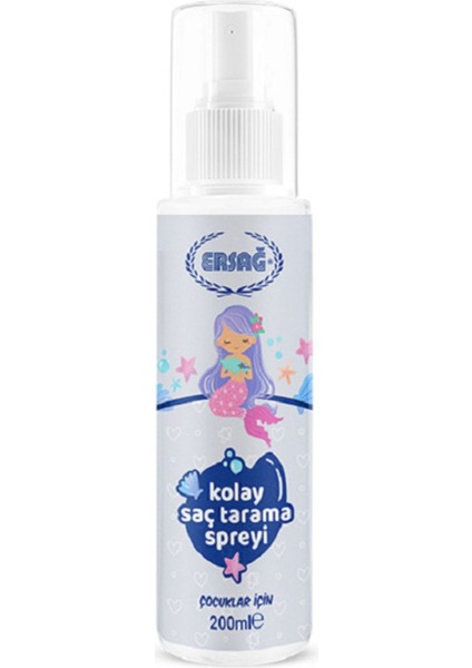 Kolay Saç Tarama Spreyi 200ML Çocuklar Için