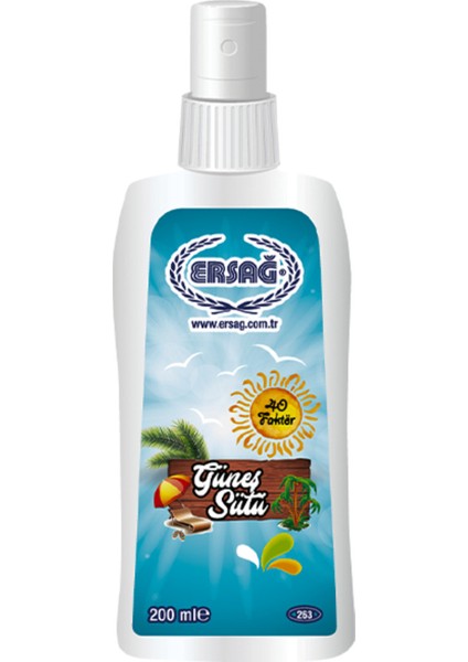 Güneş Sütü 200 ml