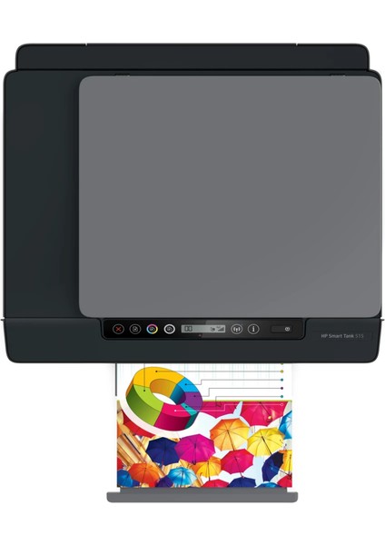 Smart Baskı, Tarama, Kopyalama, Kablosuz, Pdf'ye Tarama Tank 515 Wireless All-In-One Yazıcı+ 1 Top A4 Kediye