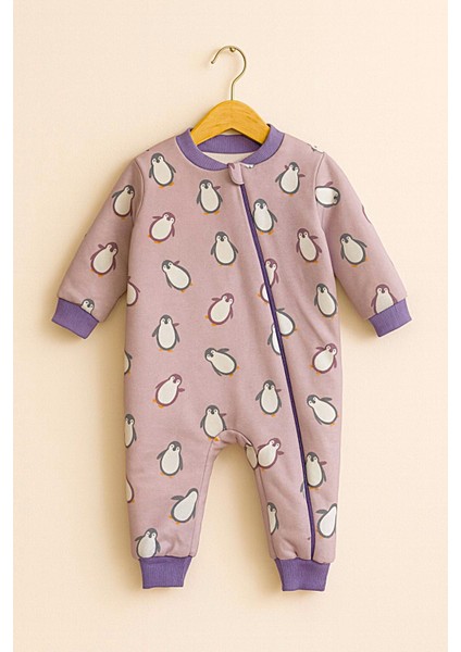 Yeni Sezon Trend Sevimli Hayvanlar Baskılı :%100 Pamuklu Kışlık Çocuk Uyku Tulumu