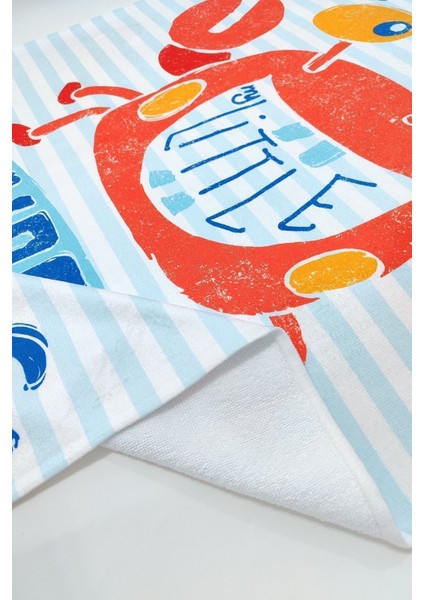 Sevimli Yengeç Dijital Baskılı 60X130 cm Çocuk Plaj Havlusu fiyatları