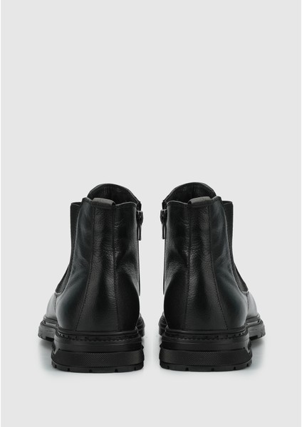 Siyah Deri Erkek Bot fırsatları