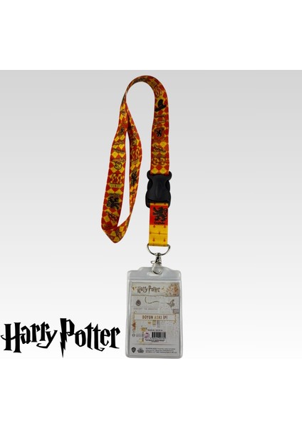 Harry Potter Chibi Karakterler Lisanslı Boyun Askı Ipi, Hogwarts Lanyard Seti,