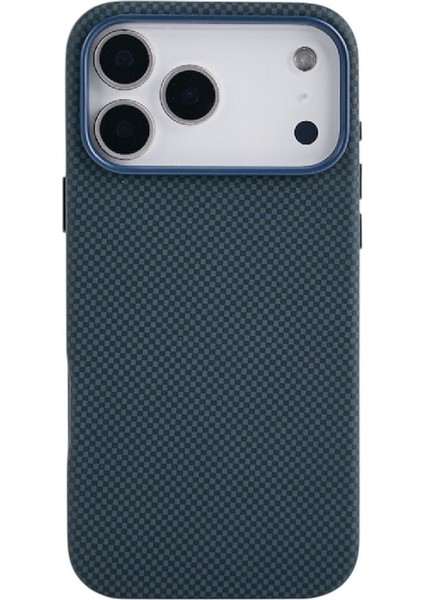 iPhone 17 Pro Max Kılıf Nanofiber Manyetik Şarj Özellikli Kapak