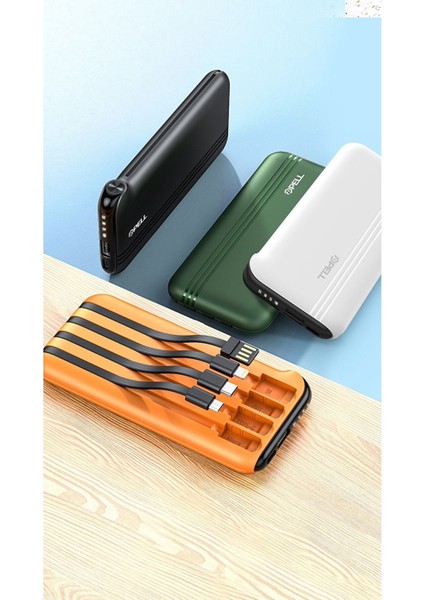 Pell F10 10.000 Mah Portable Pwerbank USB / Type-C / Ip / Micro modelleri