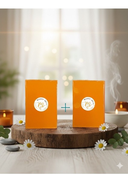 Doğal Kojik Asitli Cilt Sabunu Leke Karşıtı & Aydınlatıcı (Yüz & Vücut) 100GR 2 Adet