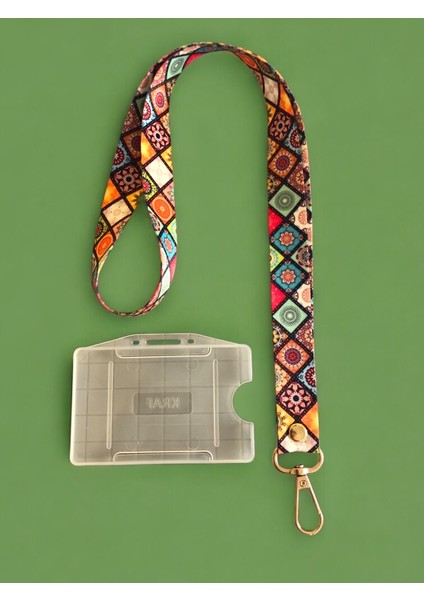 Etnik Tema Yaka Ipi ve Kartı