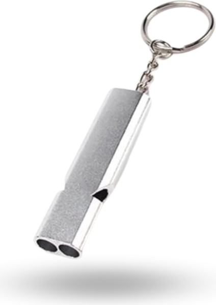 Büro Ev Ofis Kamp Deprem Çantası Için Anahtarlık Tipi Alüminyum Acil Imdat Düdüğü