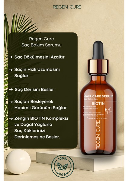 Saç Serumu | Biotin Kompleksi Saç Dökülme ve Güçsüz Saçlar Için Özel Formül indirimleri