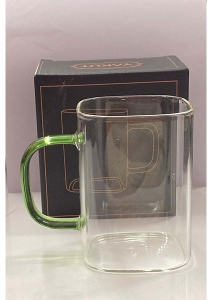 Ykt Renkli̇ Kulplu Bardak 200 ml 10948 72