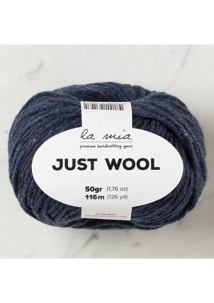 La Mia Just Wool Lacivert El Örgü Ipi - LT011 - 33833