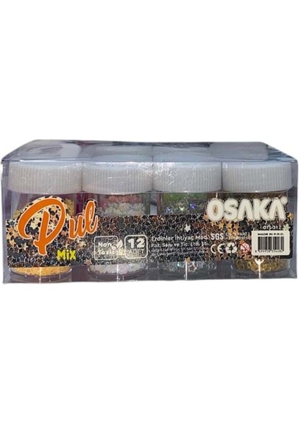 Osaka OTS-312 Mi̇x Renkli̇ Pul 20 gr 12