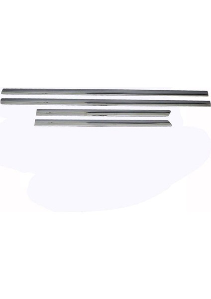 Vw Volkswagen Bora Uyumlu Yan Kapı Çıtası 4 Parça 1998-2004 Paslanmaz Krom