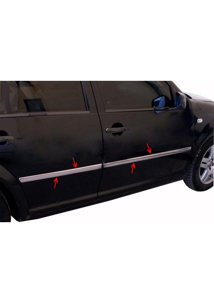 Vw Volkswagen Bora Uyumlu Yan Kapı Çıtası 4 Parça 1998-2004 Paslanmaz Krom fiyatları