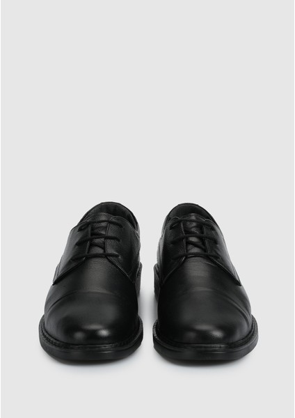 Siyah Deri Erkek Ayakkabı modelleri