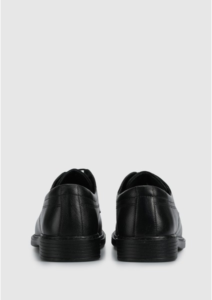 Siyah Deri Erkek Ayakkabı fırsatları