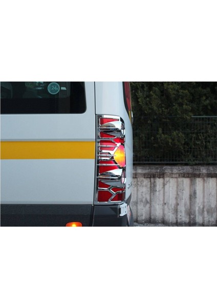 Vw Volkswagen Crafter Uyumlu Stop Çerçevesi 2 Parça 2006-2017 Abs Krom fiyatları