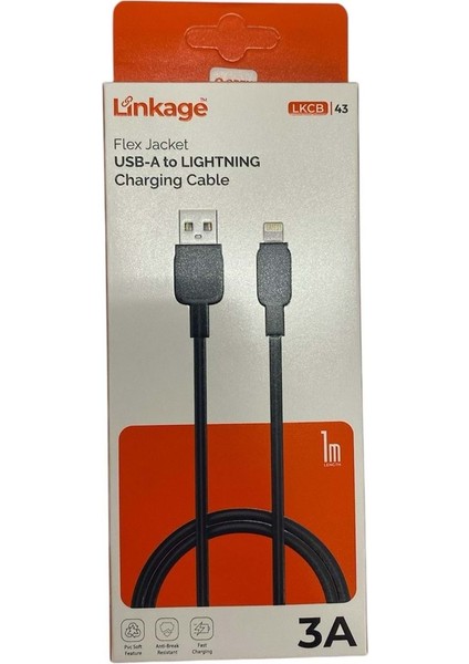 Iphone Şarj Kablo 3A Lkcb-43 10