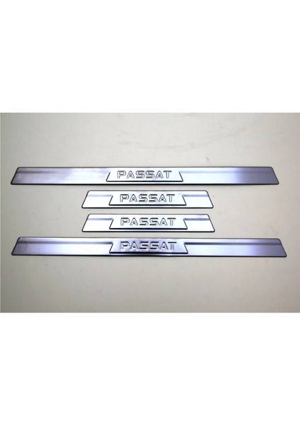 Vw Volkswagen Passat B6 (3c) Uyumlu Sedan Kapı Eşiği 4 Parça 2005-2012 Paslanmaz Krom