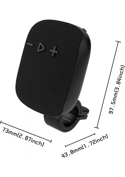 Wınd3 Kablosuz Bluetooth Hoparlör V5.0 | Suya Dayanıklı, 5 Saat Pil, Kemer & Bisiklet Askılı Taşınabilir Hoparlör modelleri