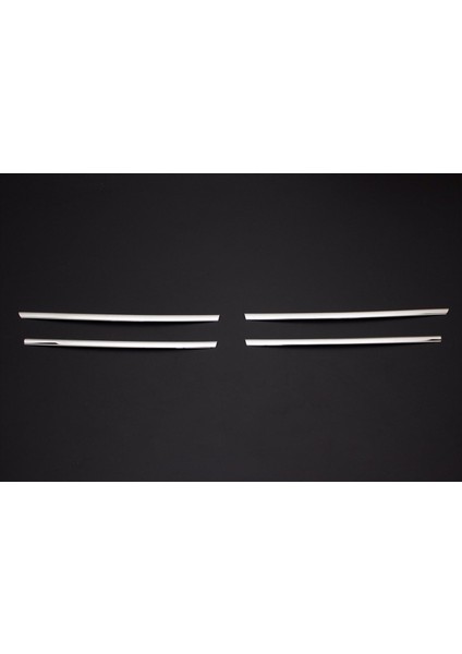 Vw Volkswagen Transporter T6.1 Uyumlu Ön Panjur 4 Parça 2020 ve Sonrası Paslanmaz Krom