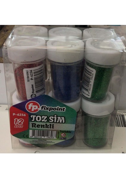 Fi̇xpoi̇nt Toz Si̇m Renkli̇ Karma P-6256 12
