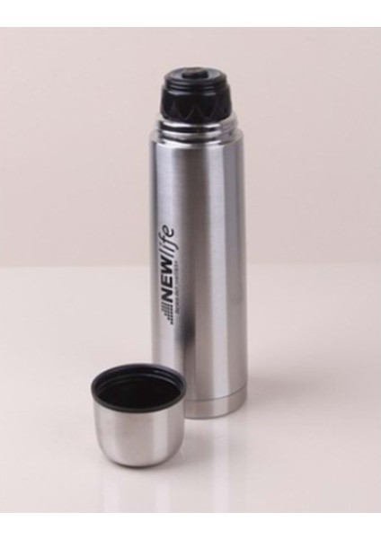 New Li̇fe 1 Lt Çeli̇k Termos CLKN-1504 8099 30