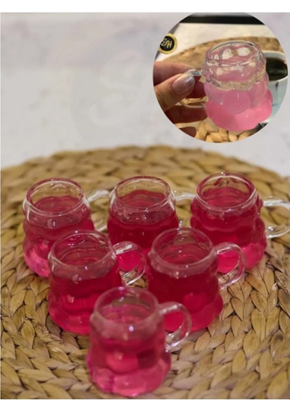 New Li̇fe 6 Li Üzümlü Kahve Yani Bardaği CLKN-2386 36