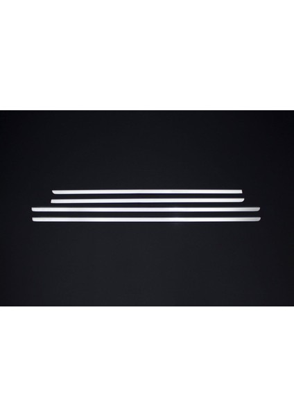 Vw Volkswagen Bora Uyumlu Cam Çıtası 4 Parça 1998-2004 Paslanmaz Krom