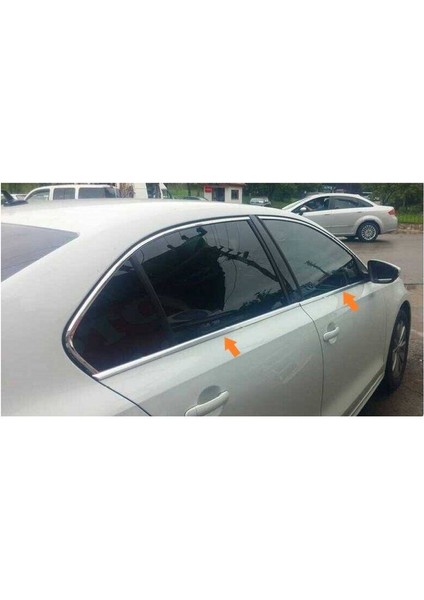 Vw Volkswagen Jetta 6 Sedan Uyumlu Cam Çıtası 4 Parça 2011 ve Sonrası Paslanmaz Krom fiyatları